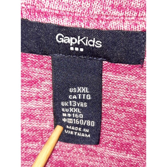 Gap Kids XXL A-Line Dress – Dark Pink, Long Sleeve with Drawstring Waist - Picture 6 of 6